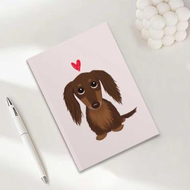 Imagem de Caderno para cães, caderno A5 para anotações de escritório, agenda de 21 x 14,7 cm, agenda de viagem, presentes para amantes de cães-3