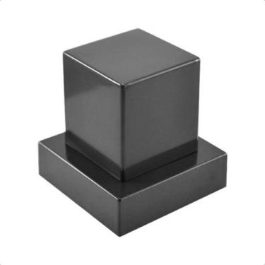 Imagem de Acabamento Quadrado Preto Registro Pressão e Gaveta - Deca - Dazie Met