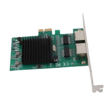 Imagem de Generic Placa de Rede de Porta Dupla 82576 Chipset PCI-E Gigabit, Compatível Com Vários Sistemas, Perfeita para Usuários de/Linux