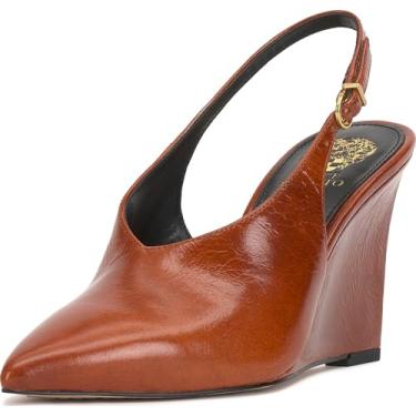 Imagem de Vince Camuto Meristi Slingback bico fechado cunha, 8