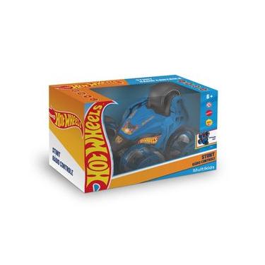 Imagem de Rc Hot Wheels - Stunt - 4 Canais - Azul - Luz e Som - BR2476 BR2476