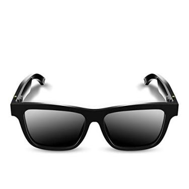 Imagem de Óculos de Sol com Áudio E10 Fones Ouvido Sem Fio 5 0 Proteção para Música Mãos Microfone Atividades como Andar Bicicleta