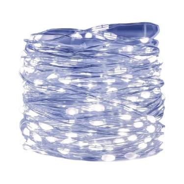 Imagem de Luzes De Cordão LED Alimentadas Por Bateria Com Fio De Cobre Para Deco