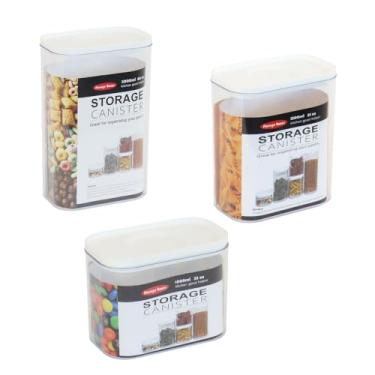 Imagem de Kit FreshSeal – Conjunto com 3 Potes Herméticos a Vácuo (1L, 1,5L e 2L)