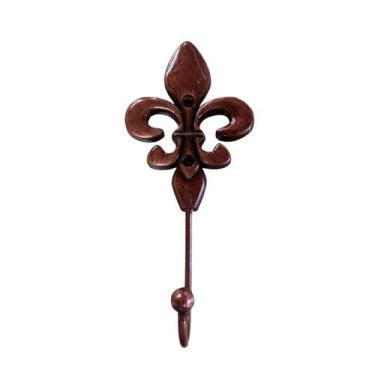 Imagem de Gancho Metal Flor de Lis GG Porta Toalha/ Pano de Prato/ Cabide Para D