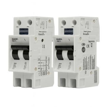 Imagem de Kit 2 Disjuntores Bipolar Siemens Curva B 32A 2 Pólos