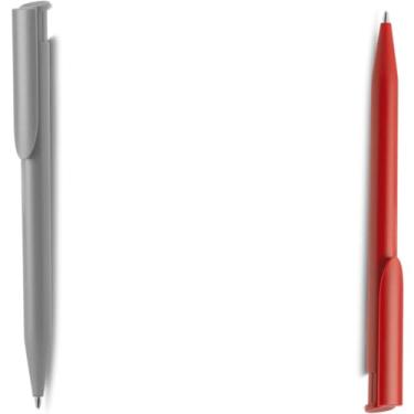 Imagem de Caneta Esferográfica Retrátil Executiva, Metal e Plástico, Escrita Azul, Acabamento Fosco, Grip Metálico, 0.7mm, Corpo Cilíndrico, para Escrita Geral, 14cm (Laranja e Preto 2)