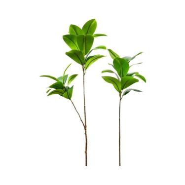 Imagem de Árvore Artificial Grande De Ficus De 76-135cm Com Folhas De Bananeira 