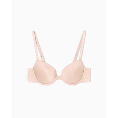 Imagem de Emporio Armani Sutiã push-up de microfibra icônico feminino, Nude., (36) C