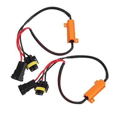 Imagem de Fafeicy Resistor de Luz Traseira de Led, Decodificador Plug and Play de Liga de Alumínio para Faróis, Luzes de Neblina, Temperatura de Cor 6000k