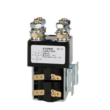Imagem de Contator CC CZWJ100A Fonte de alimentação galvanizada comutação iate de alta corrente e baixa tensão (24V)