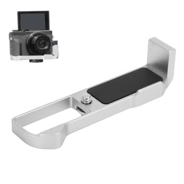 Imagem de Sanpyl Placa de Liberação Rápida L para Câmera G7X Mark III, Montagem de Sapata Fria para Troca de Bateria para Luz de Microfone, tripé de Parafuso de 1/4 Polegadas Compatível (Prata)