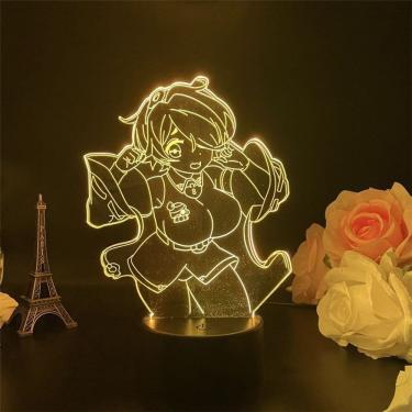 Imagem de Luz noturna LED 3D Brawls Stars Colletes que muda de cor