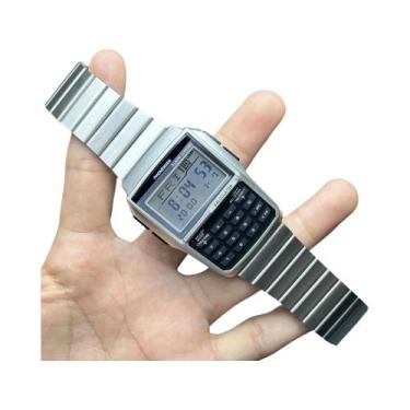 Imagem de Relógio Esportivo Luxuoso Masculino Com Display LED Pulseira De Aço In