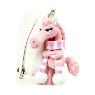Imagem de Pelúcia De Cavalo Ano Do Cavalo, Pingente De Mochila, Brinquedo De Pel
