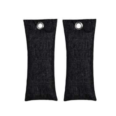 Imagem de Vaveren Pacote com 2 Desodorizadores Ativados para Sapatos, Luvas de Boxe, Absorventes de Suor e Odores para Bolsas de Ginástica, Calçados Esportivos e, Preto 85g