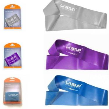 Imagem de Mini Band Forte +  Band Super Forte + Mini Band Extra Forte - Liveup S