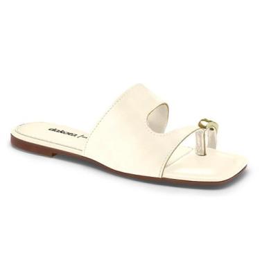 Imagem de Sandalia Feminina Rasteira Dakota Conforto Anel Dedo Moda Casual Ref: 