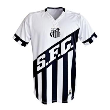 Imagem de Camisa Camiseta do Santos - O Escudo Que Impõe Respeito - Oficial  - J