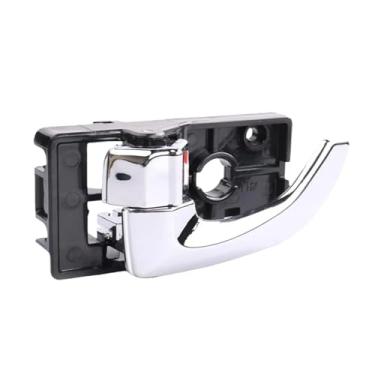 Imagem de Ajuste Compatível com hyundai tucson 2005-2009 interno 82610-2e010 82620-2e010 maçaneta da porta interna dianteira e traseira esquerda direita(Silver plating Left)