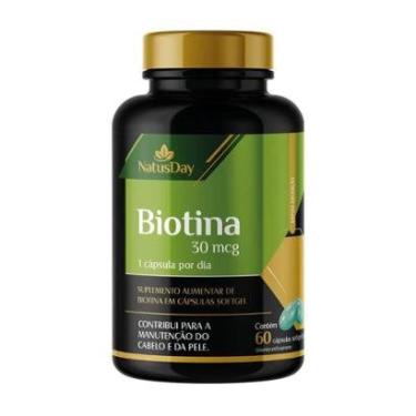 Imagem de Biotina 60 Cápsulas Natusday-Unissex