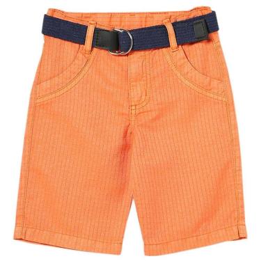 Imagem de Shorts Infantil Look Jeans c/ Cinto Collor Masculino-Masculino