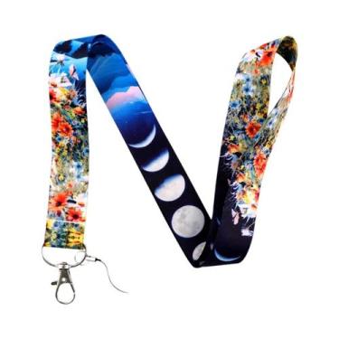 Imagem de Cordão De Pescoço Arco-Íris Para Chaveiro, Porta-Crachá, Acessórios Pa