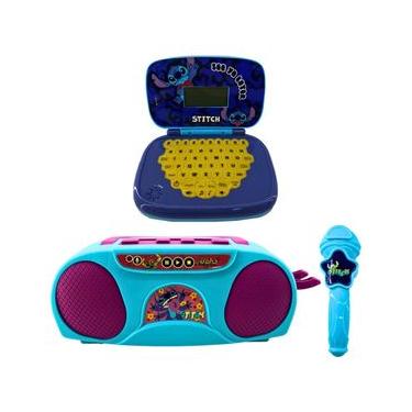 Imagem de Kit Stitch - Laptop Infantil Bilíngue + Boombox Karaoke