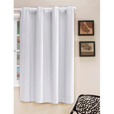 Imagem de Cortina Blackout PVC Lisa 1,40x1,60 Filomena - Branco