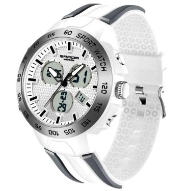 Imagem de Relógio Pulso Digital Masculino Display Duplo A Prova D`Água