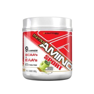 Imagem de Intra Amino Sport 198g BCAA + EAA - Adaptogen Science rende 30 doses, 