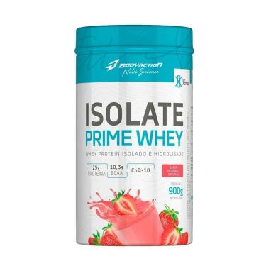 Imagem de Isolate Prime Whey  - 900g Morango Natural - BodyAction-Unissex