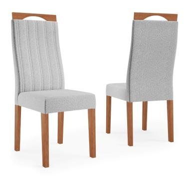 Imagem de Conjunto 2 Cadeiras Estofada Grecia Madetal