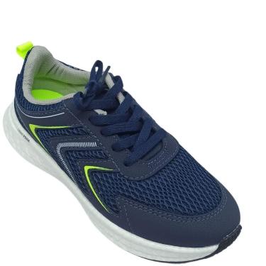 Imagem de Tênis Molekinho Menino Infantil Dia a Dia com Recortes em Tecido Cor:;Tamanho:28;Gênero:Feminino-Feminino