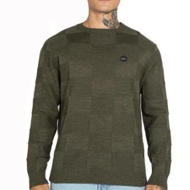 Imagem de Tricot RVCA Boro Crew WT25 Masculina-Masculino