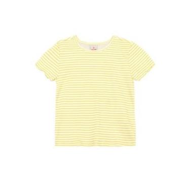 Imagem de Blusa infantil menina em ribana listrada Brandili-Feminino