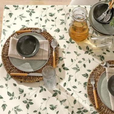 Imagem de Toalha de Mesa Quadrada 4 Lugares Döhler Anti Manchas 140 x 140cm - Do