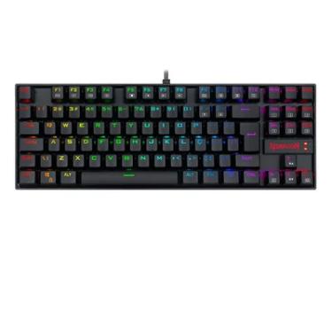 Imagem de Teclado Magnético Gamer Redragon Kumara Pro, RGB, Preto, Switch Azul - K552