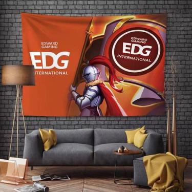 Imagem de Tapeçaria para pendurar na parede EDG Gaming Team Knight Character 100