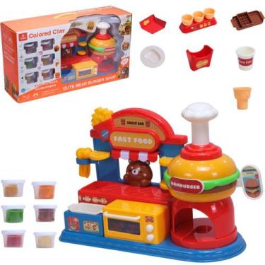 Imagem de Hamburgueria Massinha De Modelar Divertida Luz E Som Castela