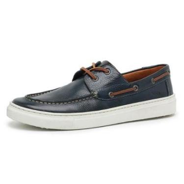 Imagem de Mocassim Dockside Masculino Couro Estilo Casual Confortável-Masculino