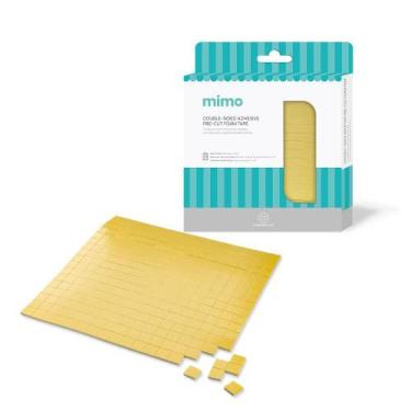 Imagem de Fita Banana Adesiva Dupla Face Picotada - Mimo - 1cm x 1cm - 1156 Peça