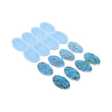 Imagem de Molde De Silicone Para Resina Para DIY: Pingentes De Cristal Para Brin