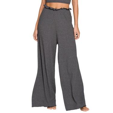 Imagem de Calça Pantalona Canelada Liebe -Feminino