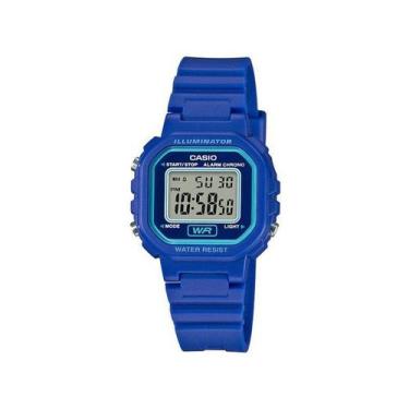 Imagem de Relógio Casio Retrô Infantil Digital LA-20WH Resina LED Alarme Cronôme