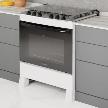 Imagem de Fogão 5 Bocas a Gás com Tampa Bivolt Premium Plus Realce CR229