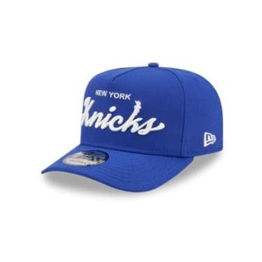 Imagem de BONE NEW ERA 9FIFTY A-FRAME NEW YORK KNICKS NBA AZUL-Masculino