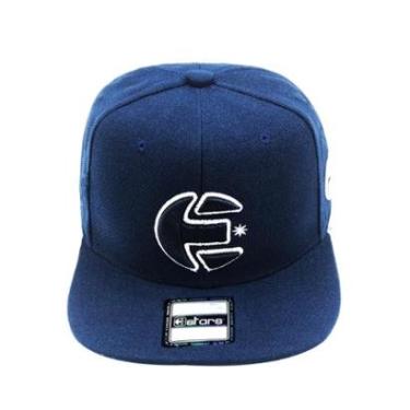 Imagem de Boné Snapback Aba Reta Marinho Est-089 E-stars-Unissex