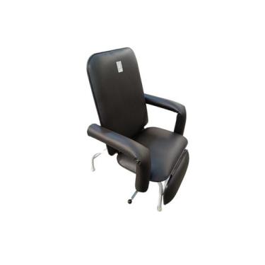 Imagem de Poltrona Hospitalar Reclinável Reforçada Para Obeso Standard Descanso 