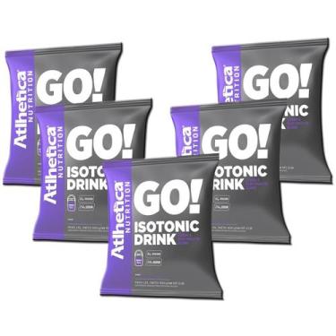 Imagem de Kit 5 Go Isotonic Drink - 900g Refil Guaraná com Açaí - Atlhetica Nutr